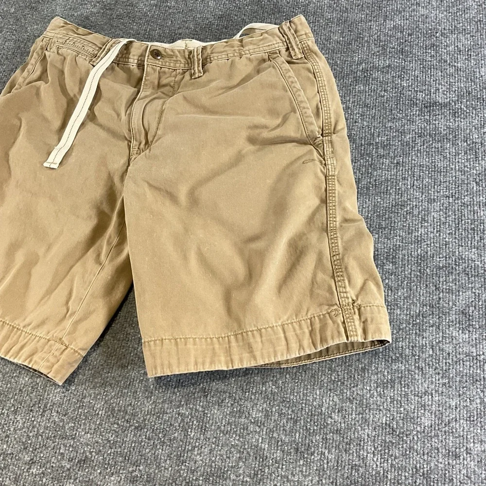 Polo Ralph Lauren Relaxed Fit Shorts Mens 32 Khaki Cotton Casual Chino Classic